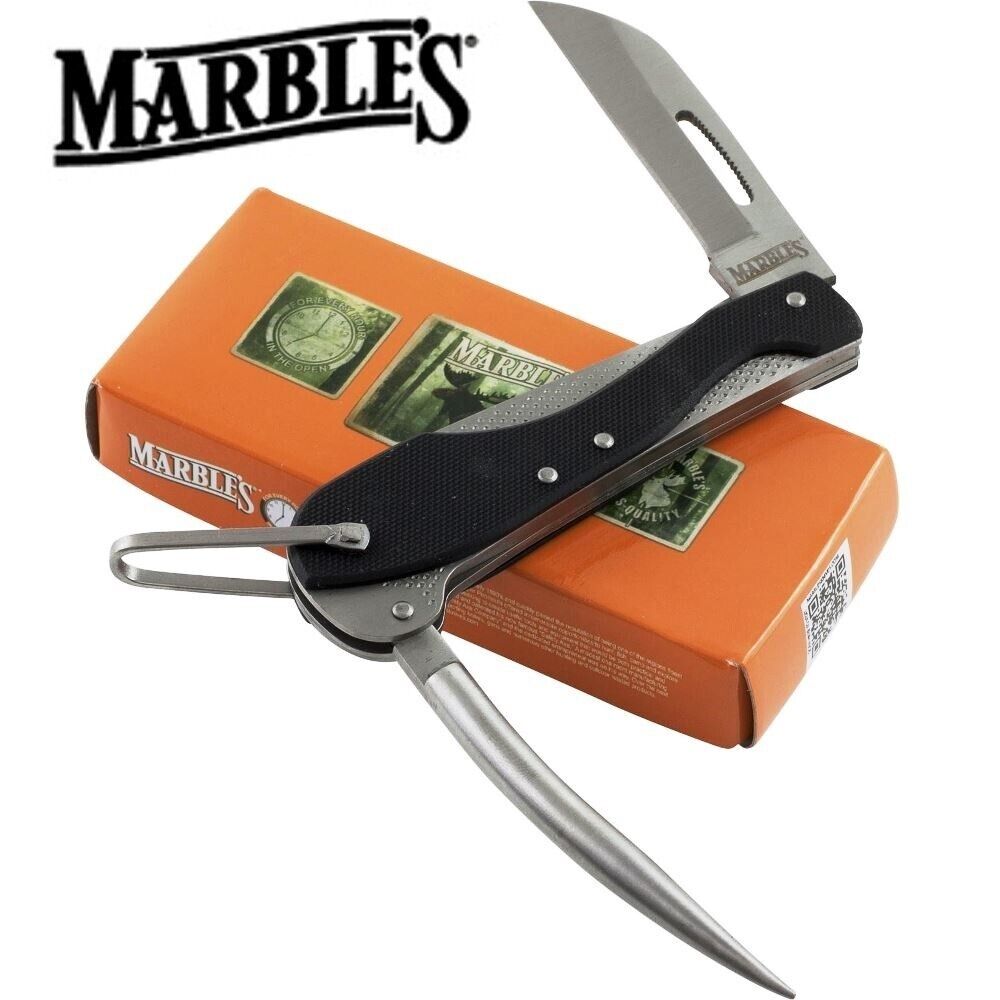 Marbles Marlin Spike Sail Riggers Pocket Knife - Boating Tool - NEW