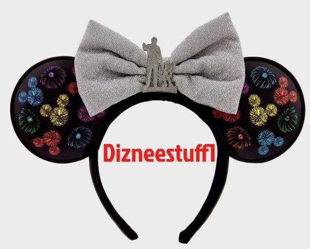Walt Disney Parks 100th Minnie Mickey Partners Light-Up Headband Ears - NEW