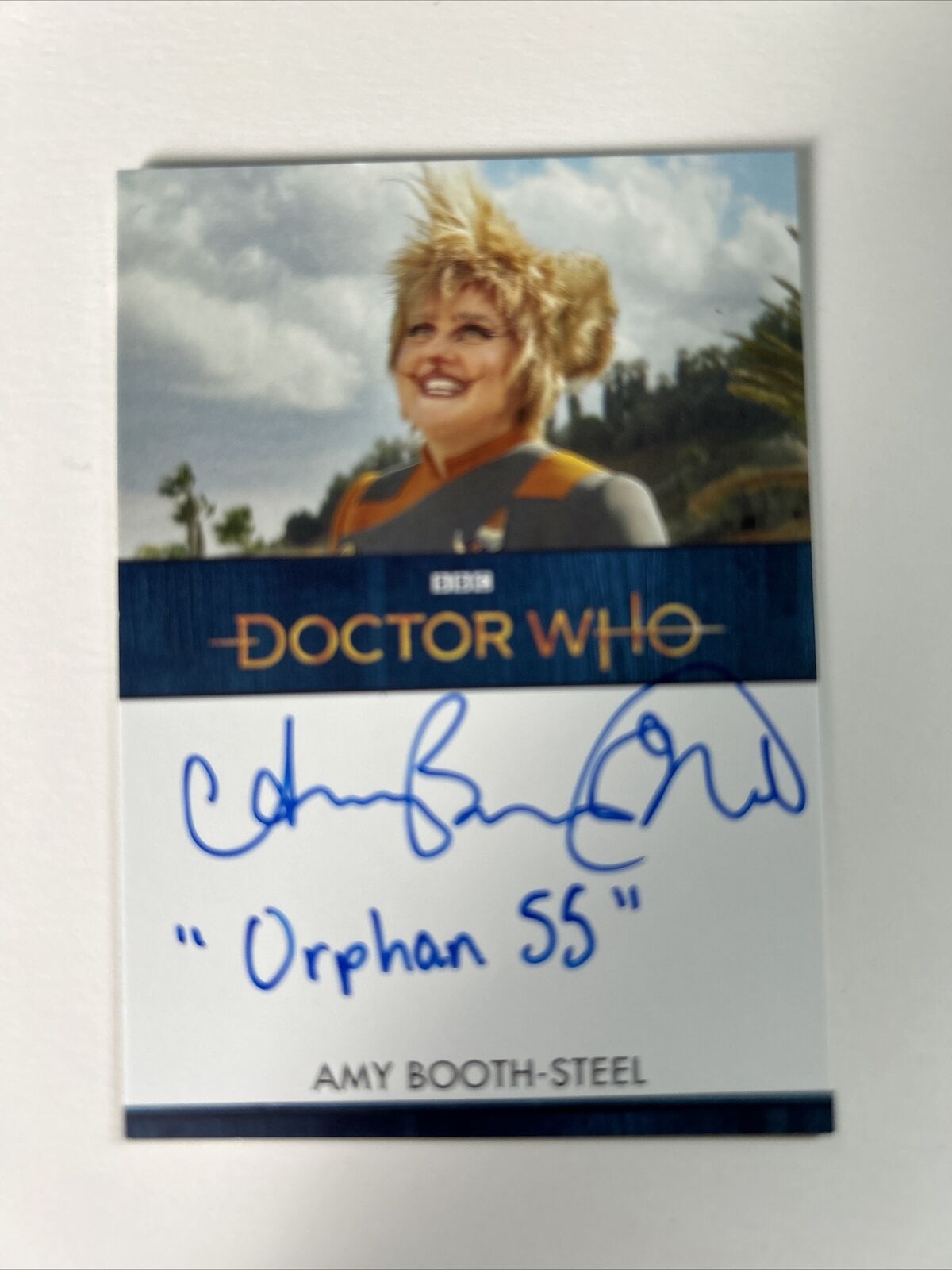 2018 Rittenhouse Doctor Who Amy Booth-Steel As Hyph3n Autograph Trading Card