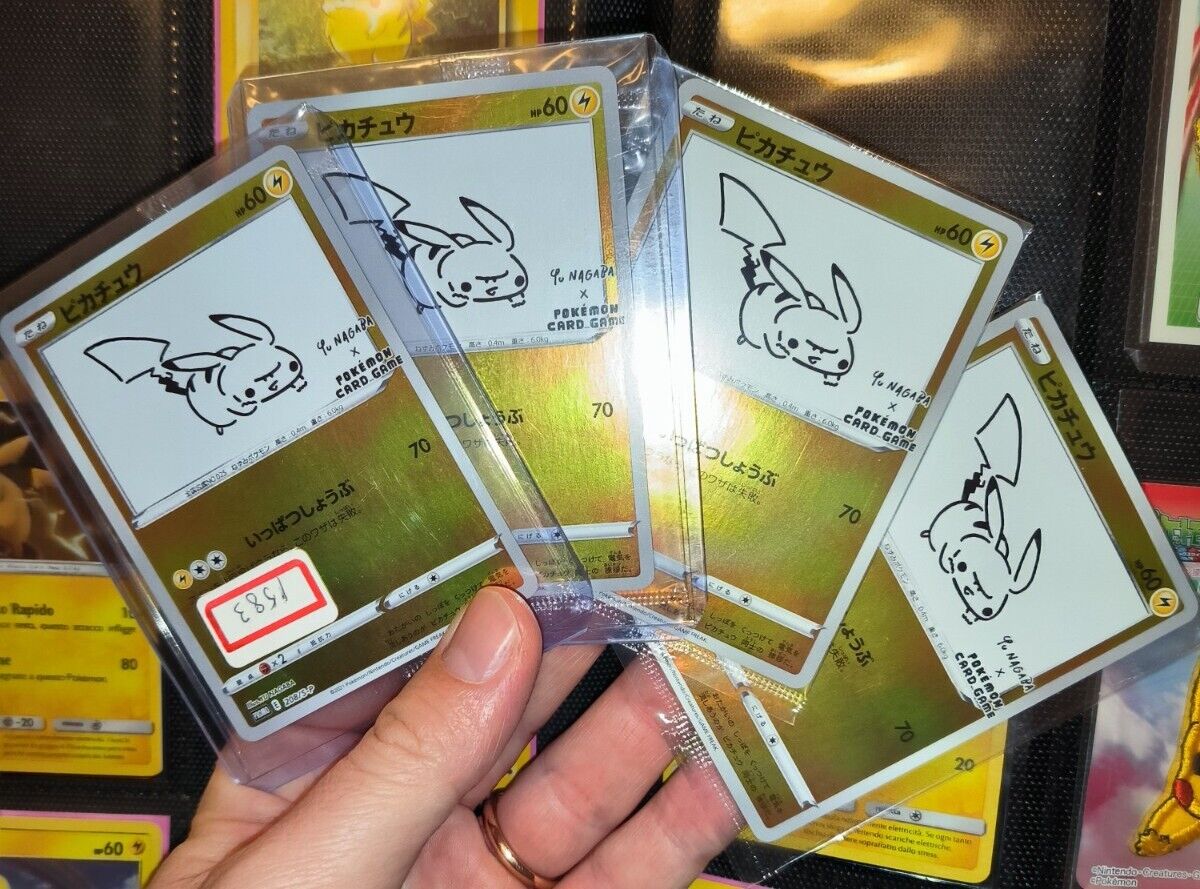 Pokemon Japanese Yu Nagaba Pikachu 208/s-p Sealed Pack Fresh