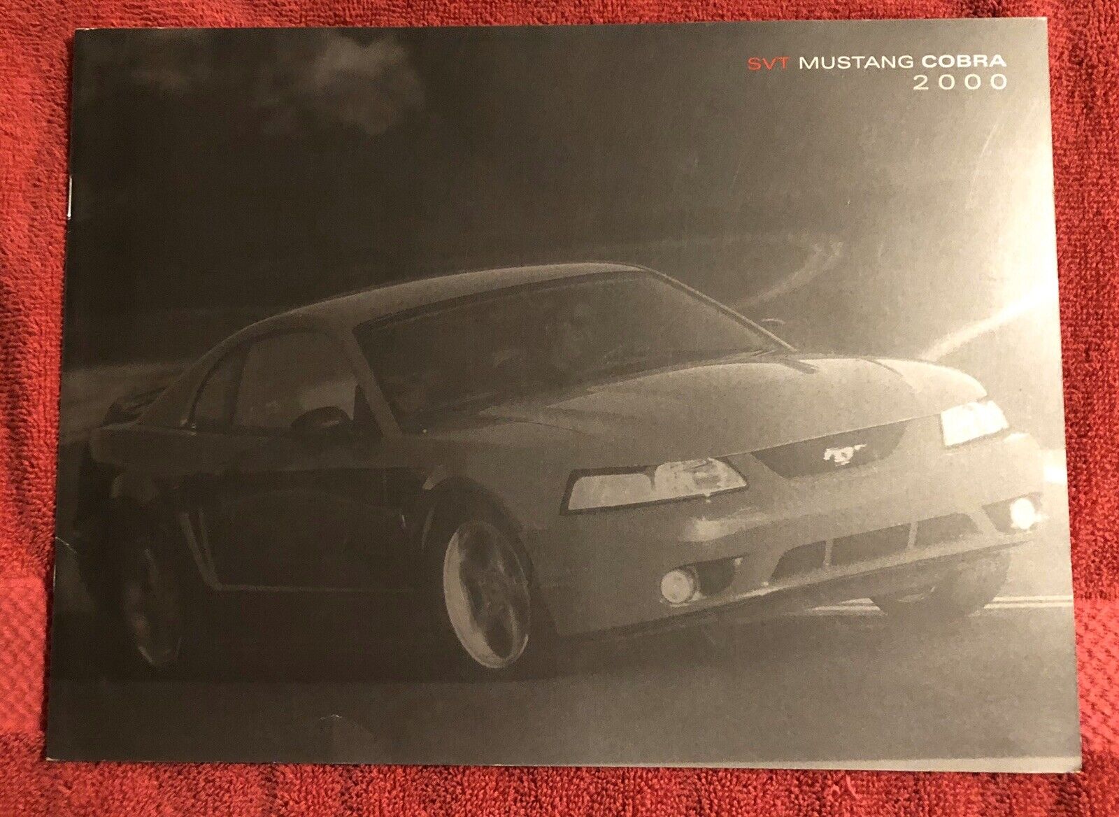 Original 2000 Ford SVT Mustang Cobra Sales Brochure 00