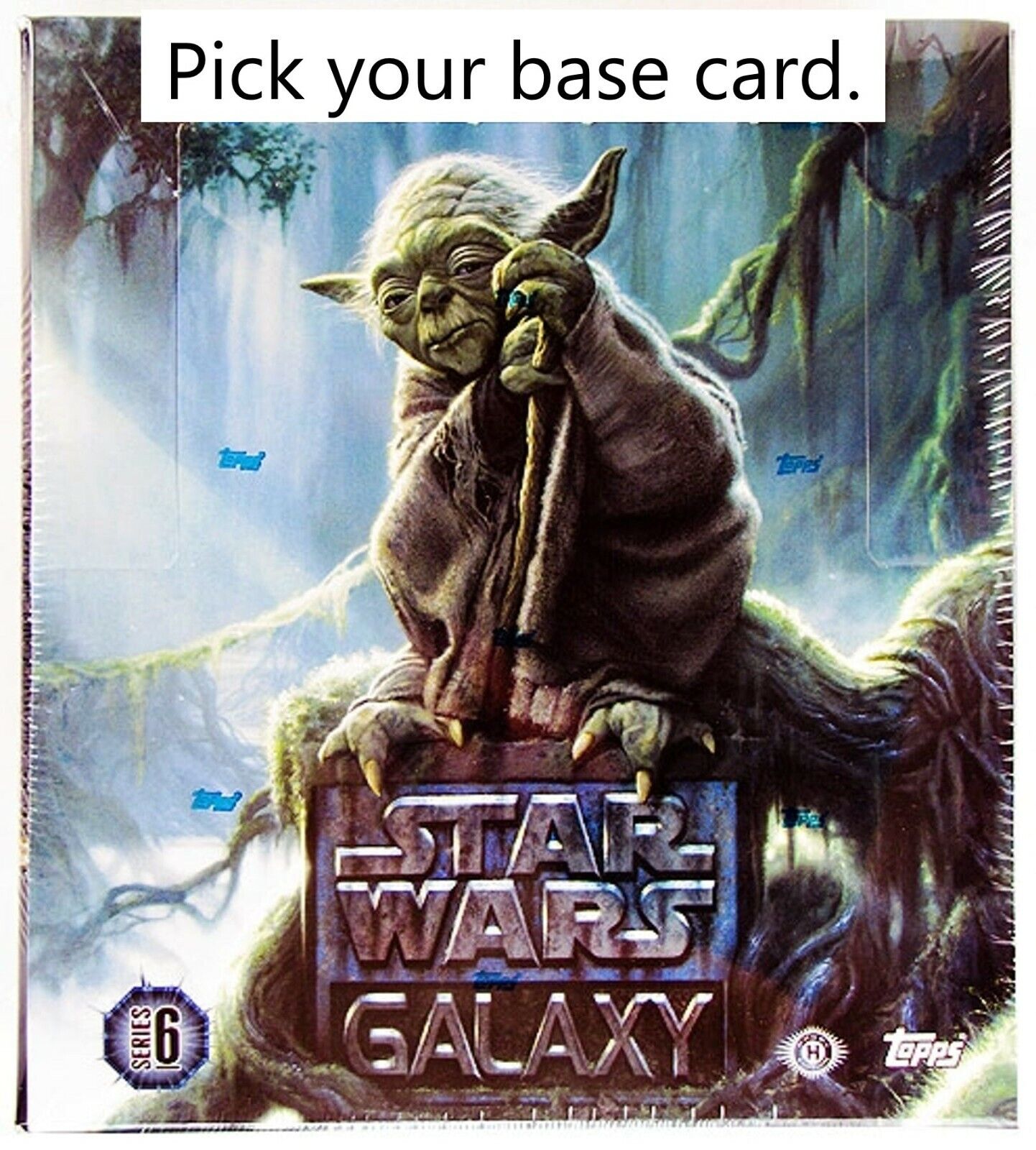 2011 Topps Star Wars Galaxy 6 Pick your base card complete your set.