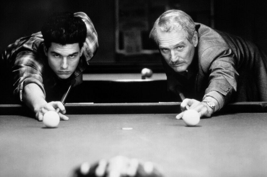 Color of Money Paul Newman Tom Cruise shoot pool 24x36 inch movie poster