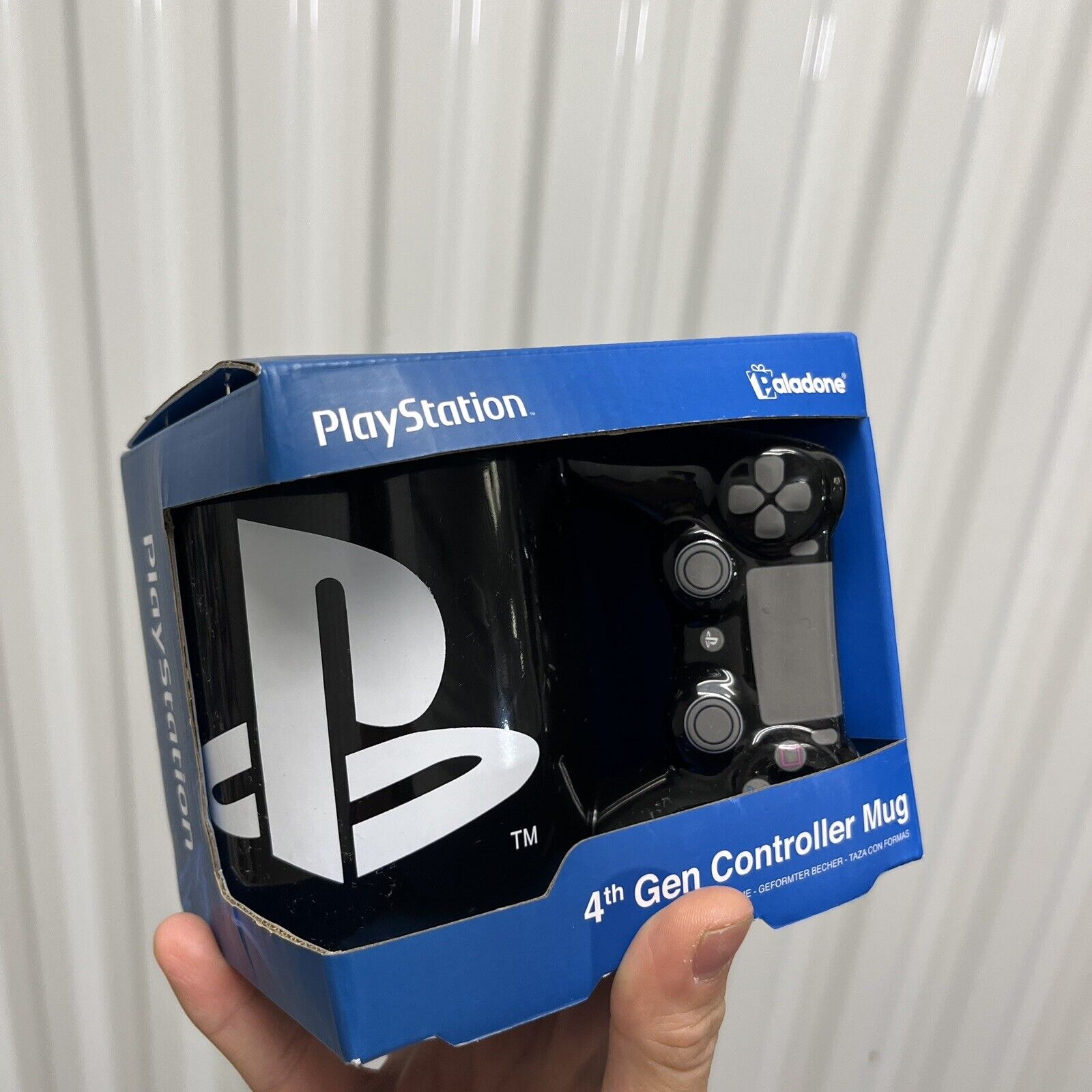 Playstation 4th Gen Controller Mug Black Paladone PS4 NEW