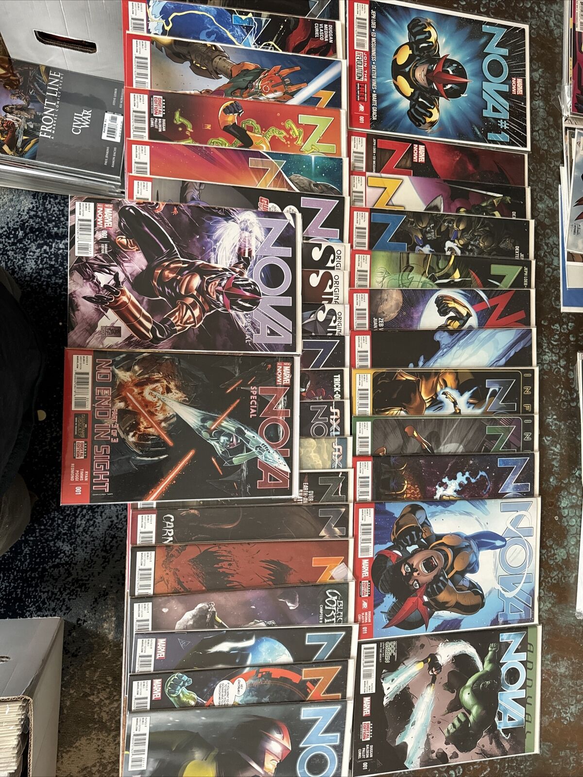 Marvel Comics Nova #1-31 Complete Set Plus Annual + Special(2 Variants) 2013