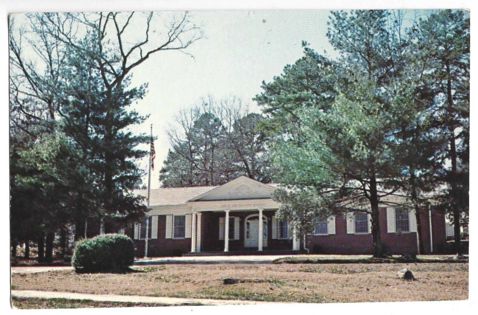 Adele Erb Sullivan Building Dar School Tamassee South Carolina Postcard