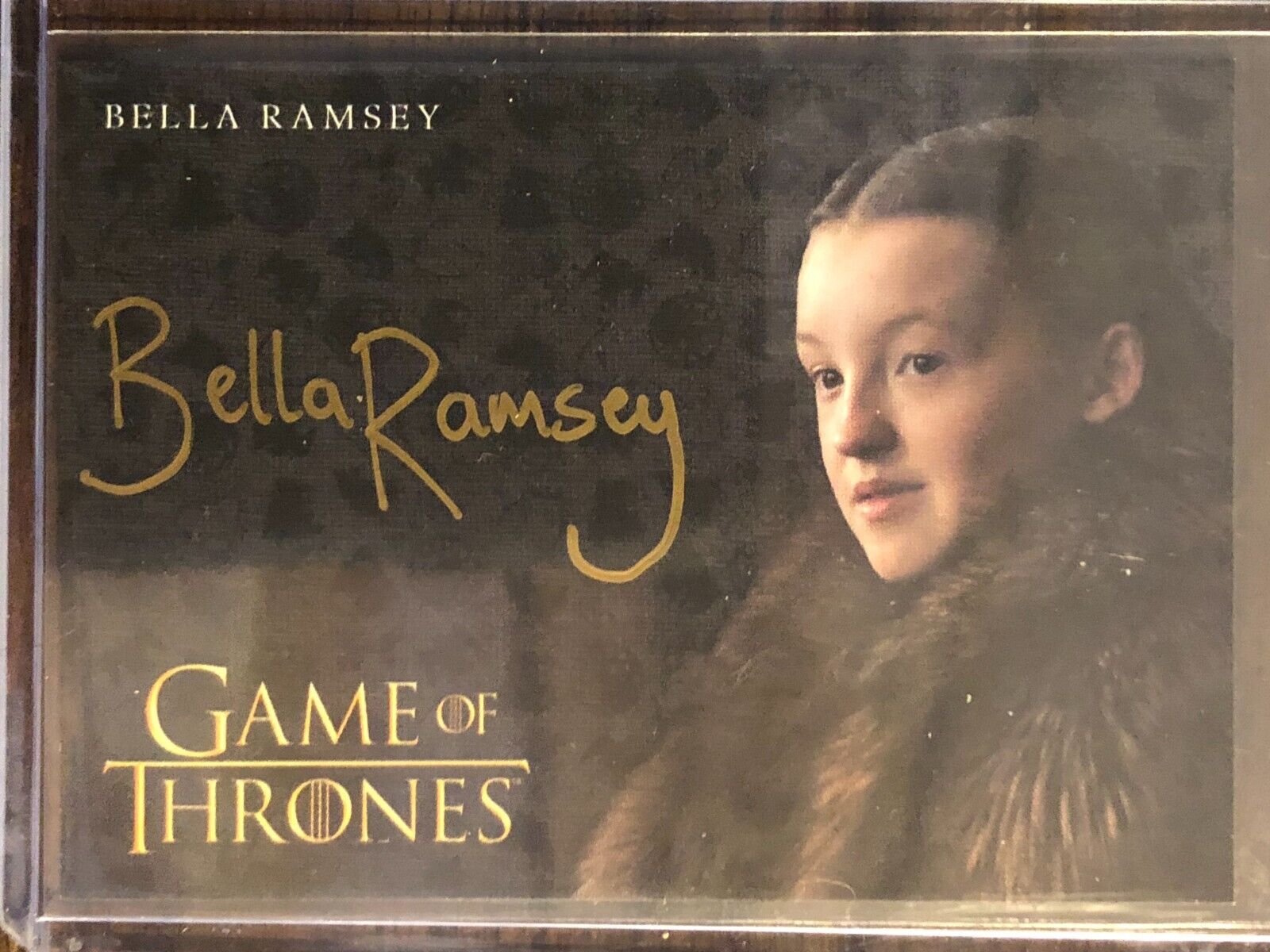 2018 Rittenhouse Game of Thrones Bella Ramsey from The Last of Us AUTO AUTOGRAPH