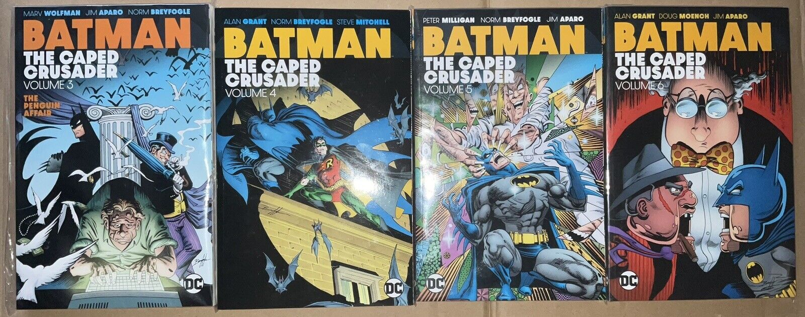 Batman The Caped Crusader Vol 3, 4, 5, 6 & The Dark Knight Detective Vol 2, 4, 6