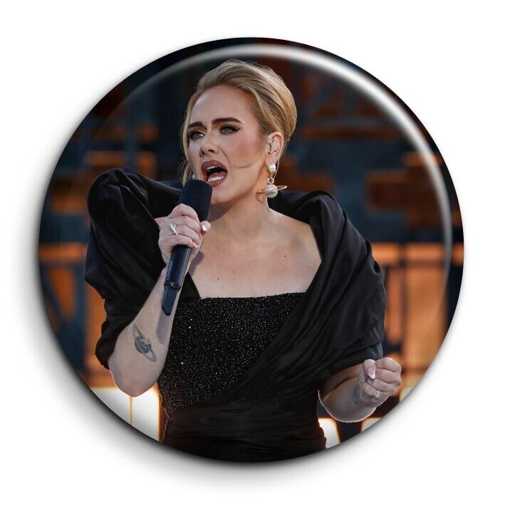 Adele - 38mm Button Pin Badge