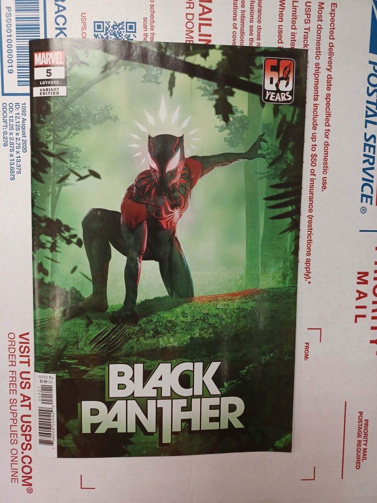 Black Panther #5 Bosslogic Variant Cover 2nd App Tosin Marvel NM OR BETTER