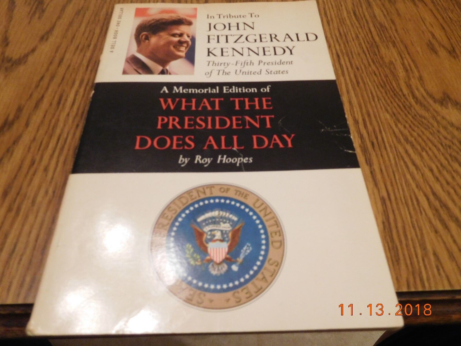 John F. Kennedy Paperback Book  (1964)