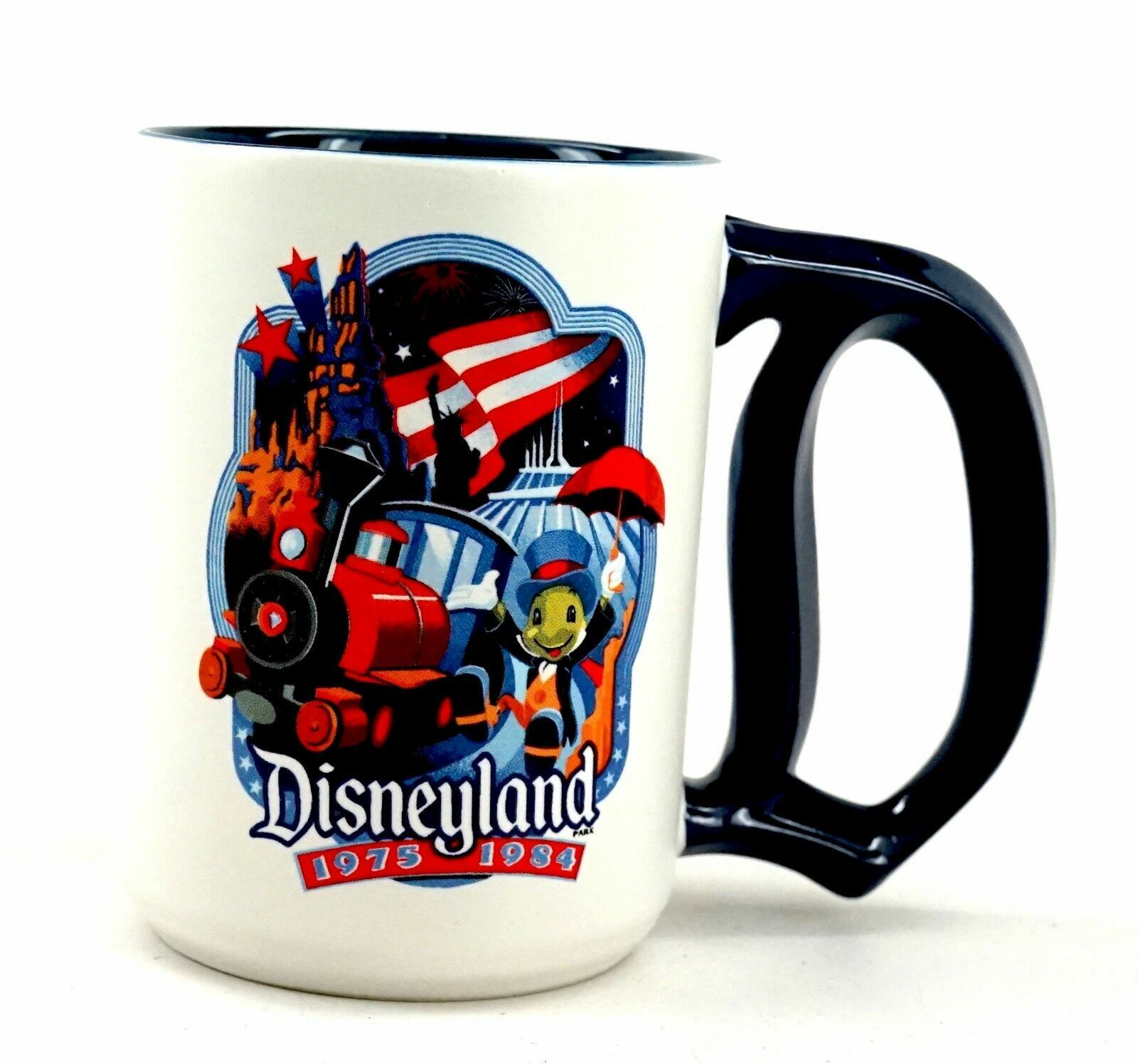 Disney Parks Disneyland Diamond 60th Anniversary 1975-1984 Decades Coffee Mug