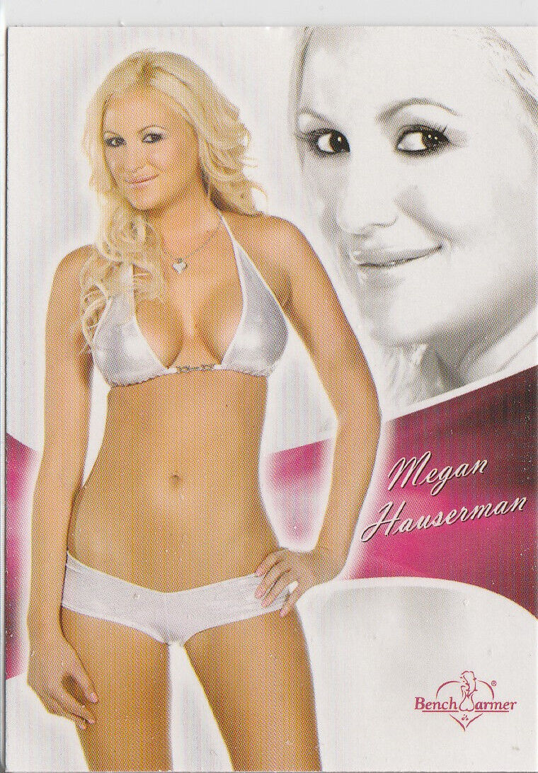 MEGAN HAUSERMAN 2011 Benchwarmer Bubblegum Card #54, Megan Wants A Millionaire
