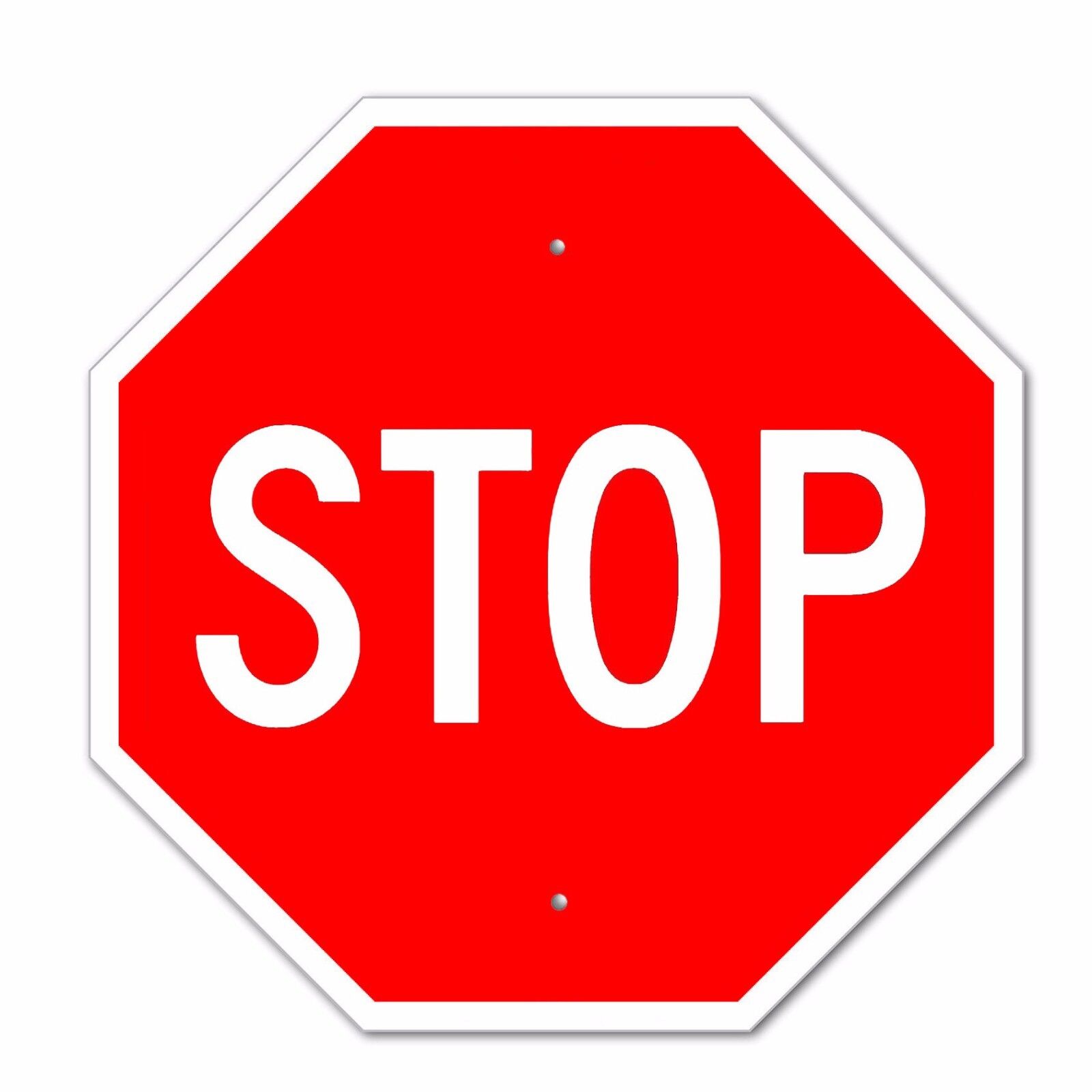 Stop Sign Aluminum Metal Road Highway Traffic 24\