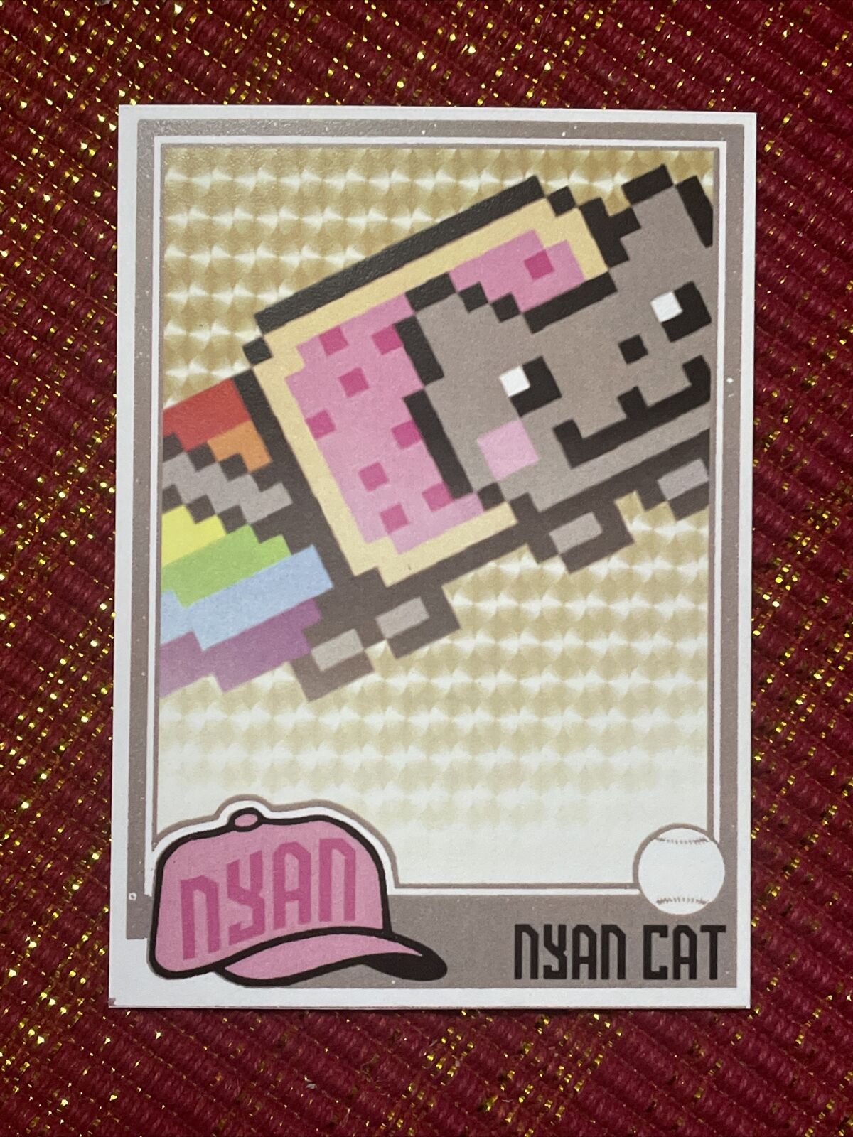 Nyan Cat Blank Back Trading Card Artist MPRINTS (NC54)