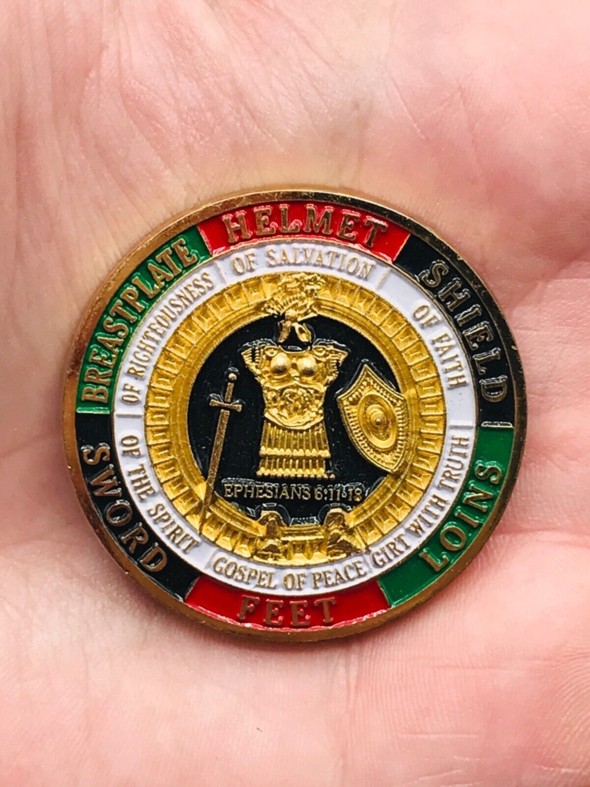 Christian Warriors United States Army Challenge Coin