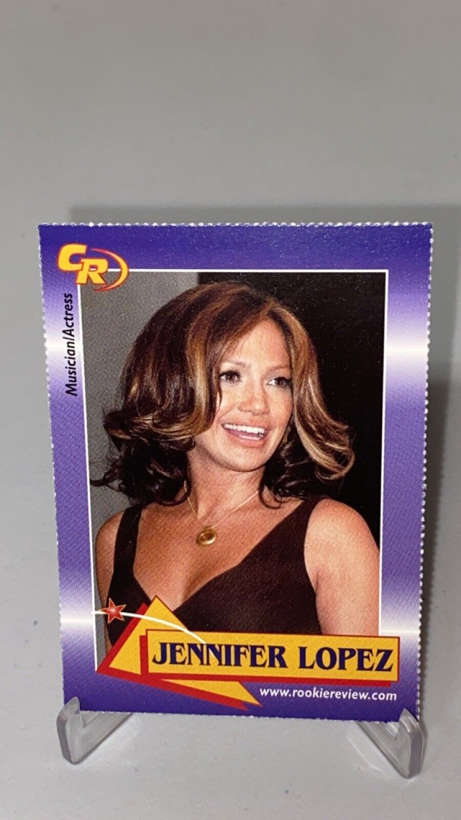 2003 Celebrity Review Rookie Review Jennifer Lopez Musician Actor Card #3 J-Lo