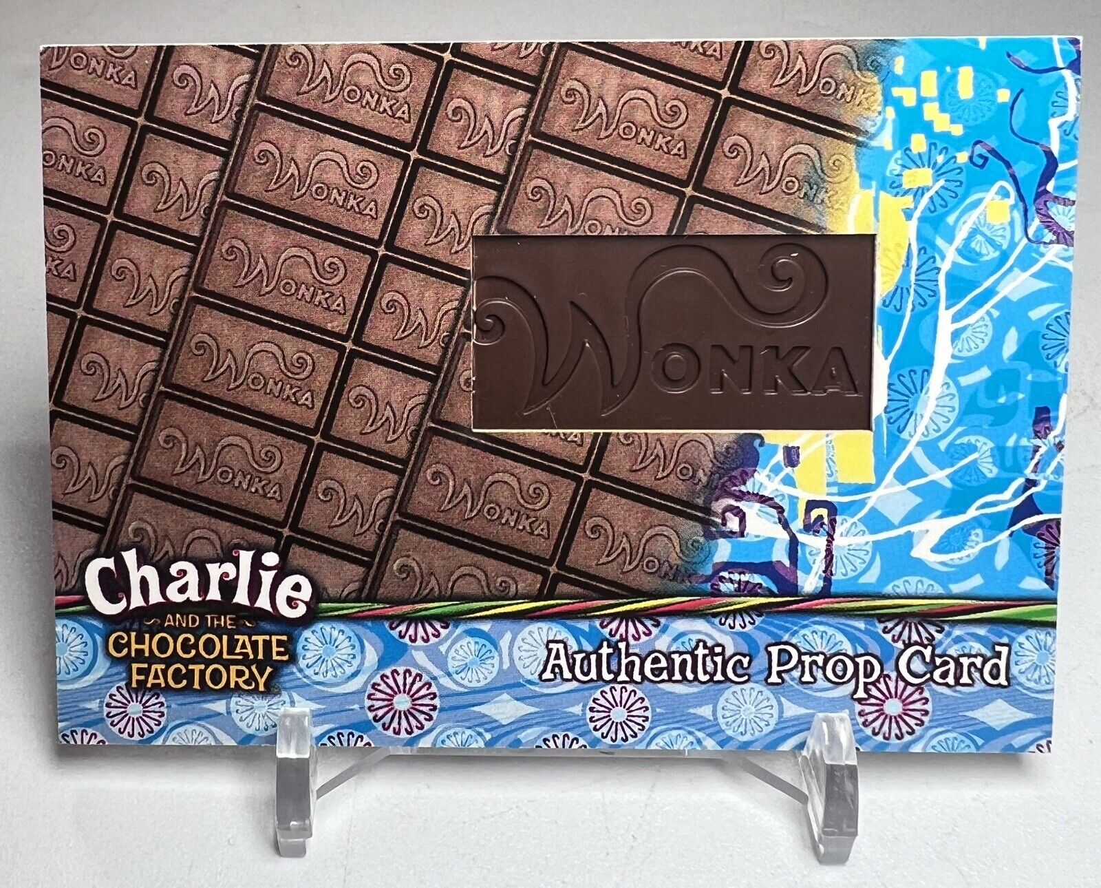 Charlie And The Chocolate Factory Artbox Authentic Prop Card 292/490 Chocolate