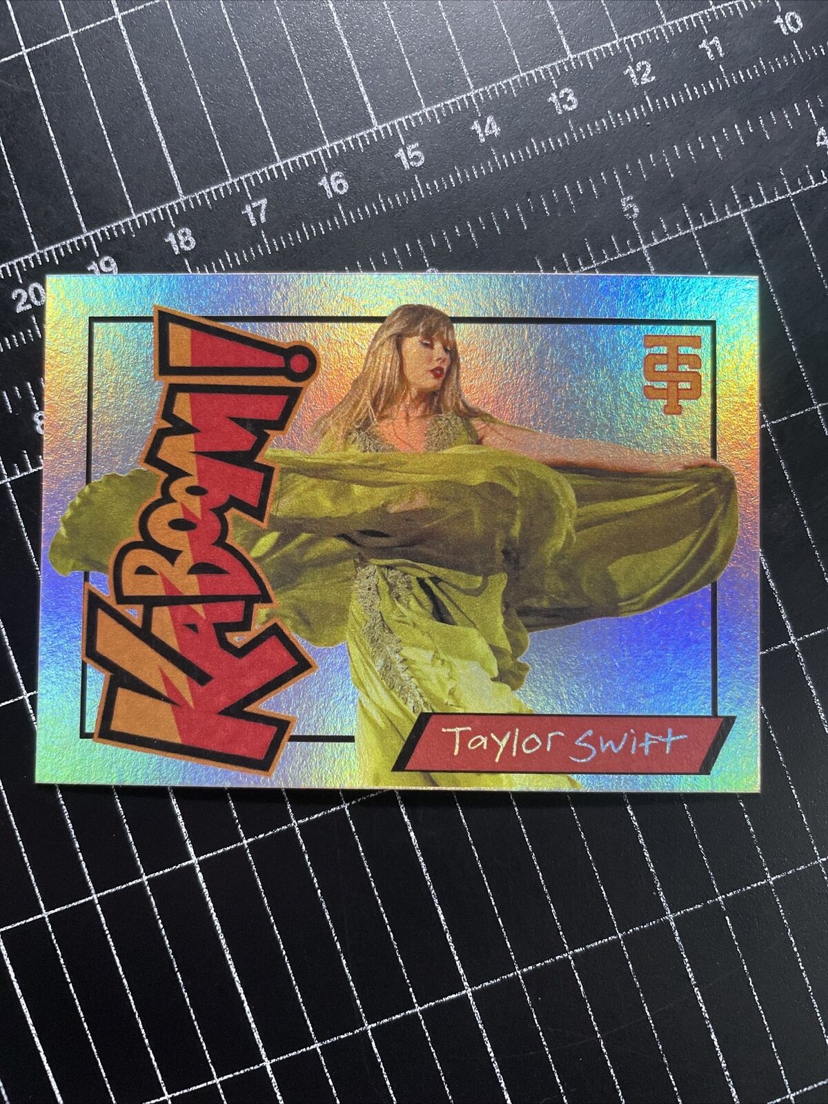 Taylor Swift Boom Refractor Holo Custom Card