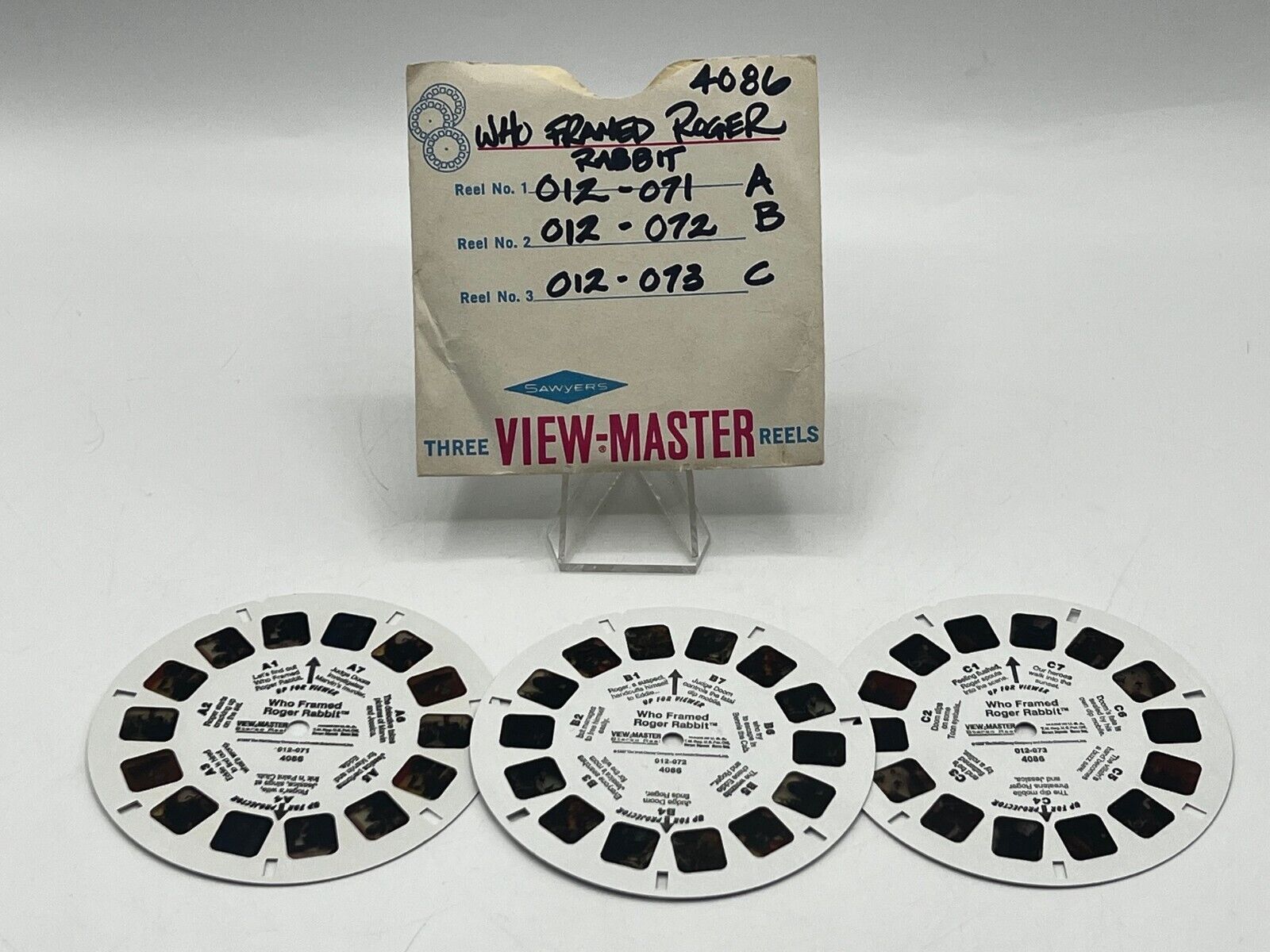 Vintage 1987 View Master Reels Disney\'s \