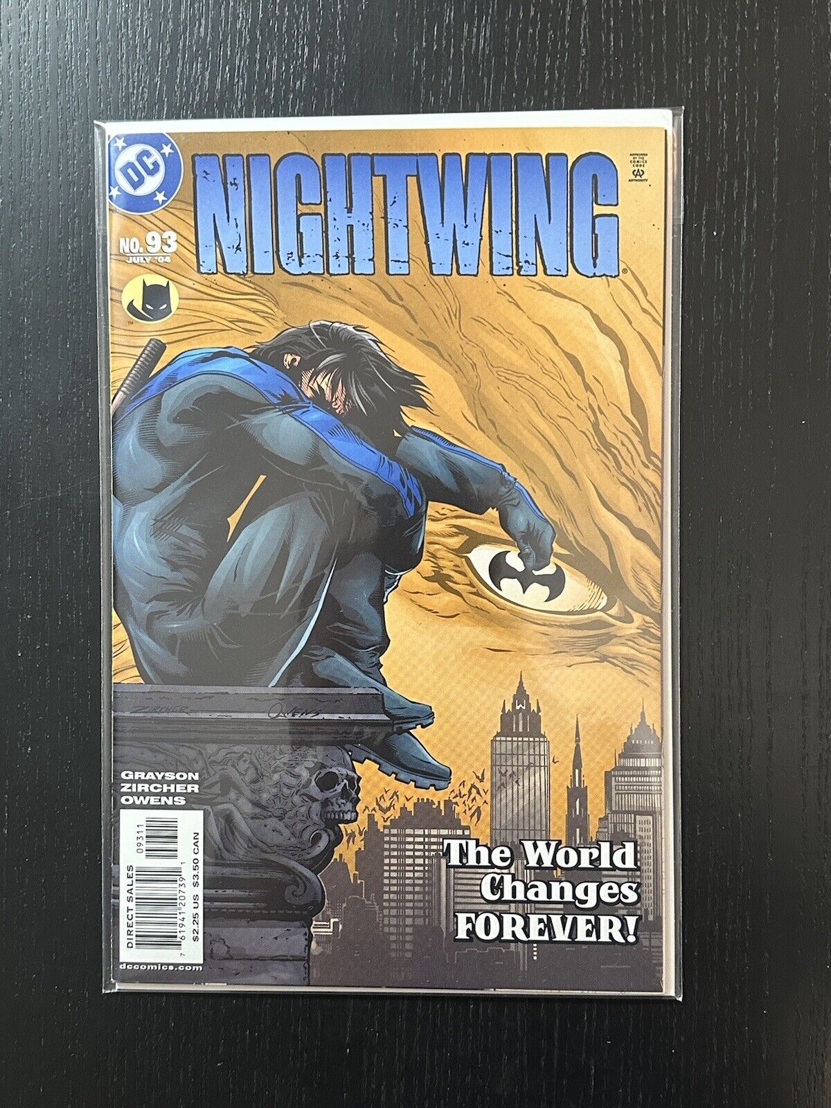 Nightwing 93 Death of Blockbuster Controversial Sexual Assault Issue NM 2004