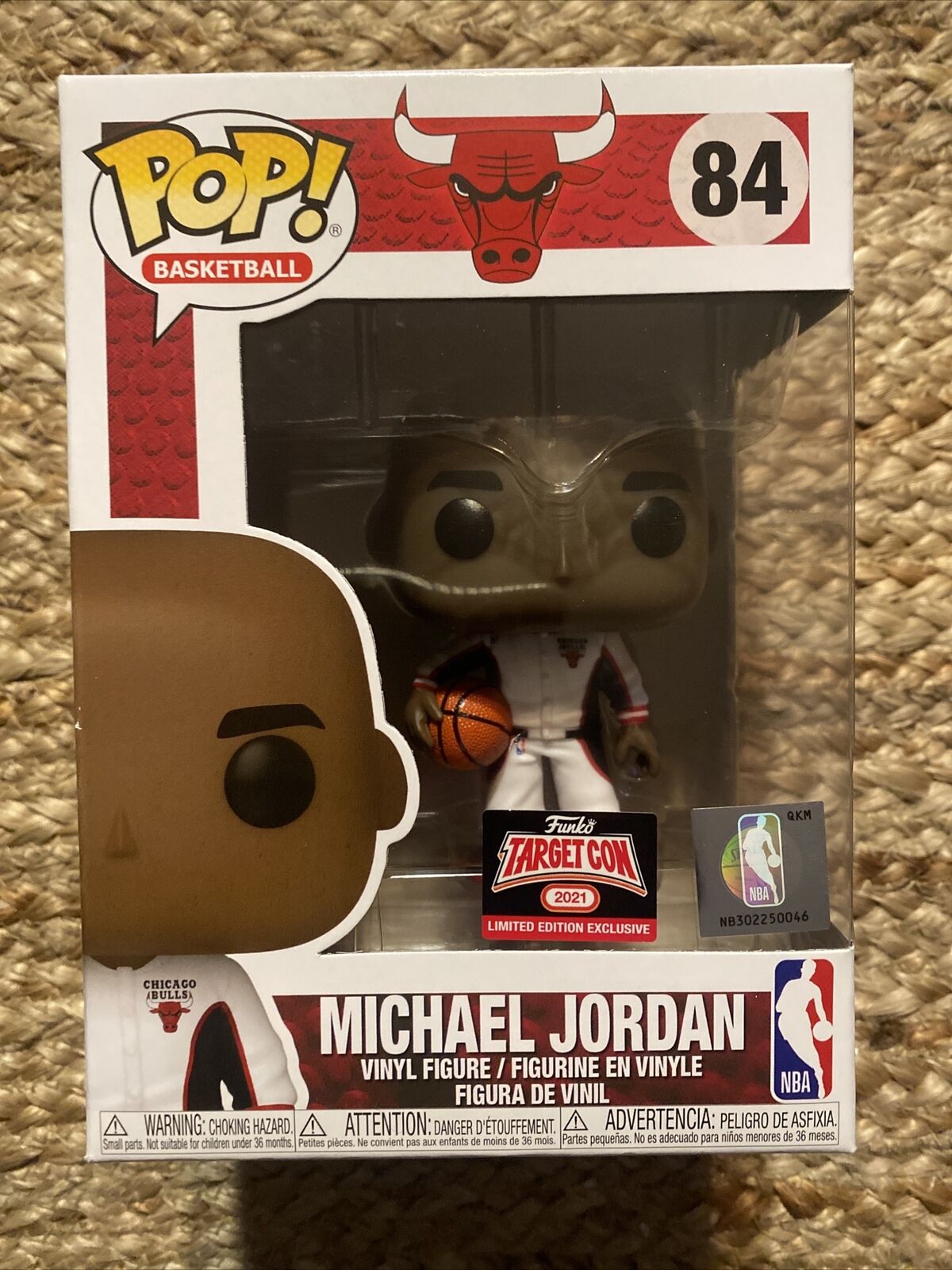 Michael Jordan #84 - NBA - Target Con Exclusive - Funko Pop Basketball 