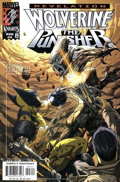 Wolverine/Punisher: Revelation (1999) #3 VF+. Stock Image