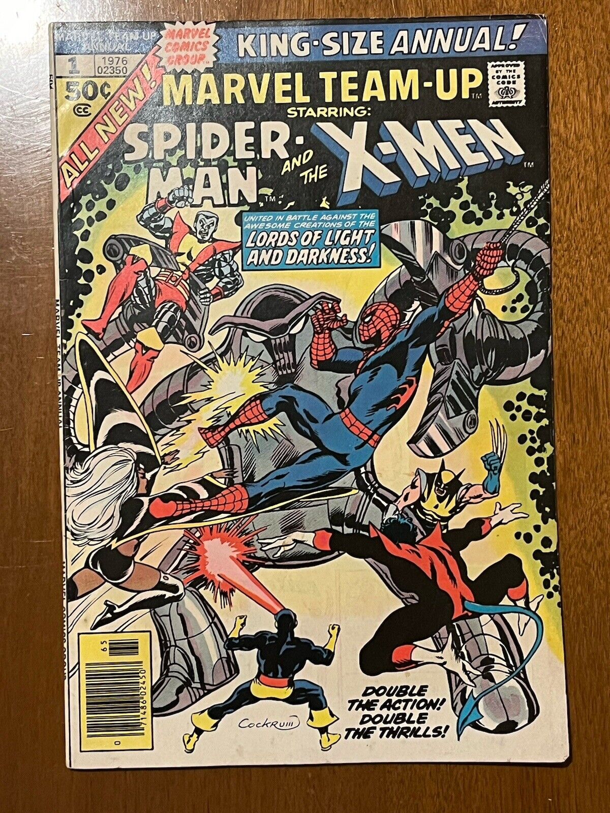 Marvel Team-Up Annual #1/Early X-Men New Team X-Over/FN+
