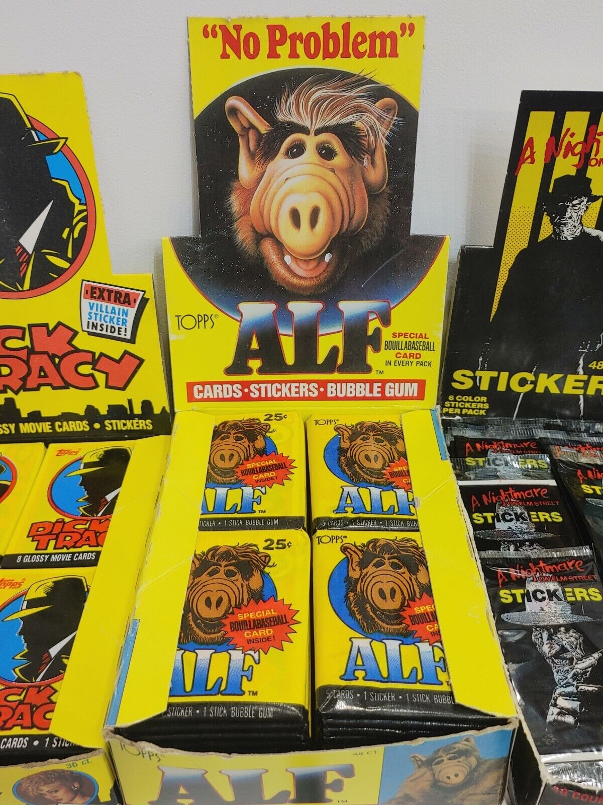 1987 Topps No Problem Alf Series 1 Trading Card Wax Pack - Quantity Available 