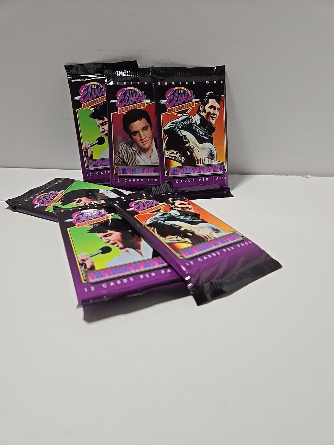 Sealed The Elvis Collection Series One The Cards Of His Life 1992 12-Card Pack