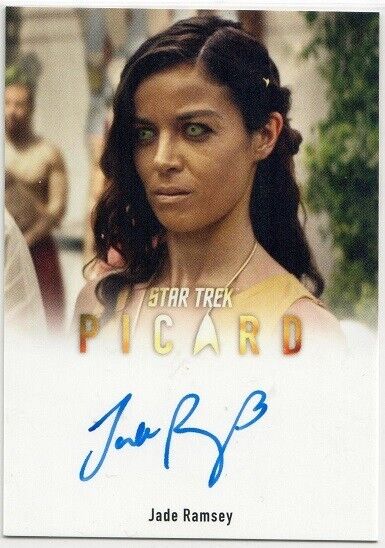 Star Trek: Picard - Season One - A36 Jade Ramsey as Arcana - Full Bleed Auto