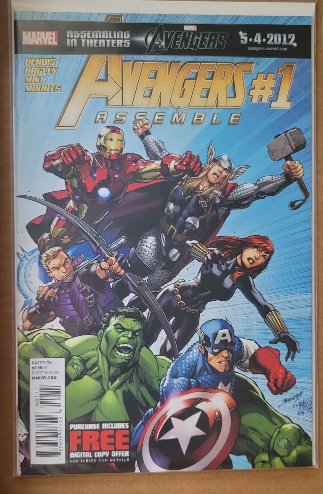 Avengers Assemble 1, 2, 5 & 7 available 2012 Marvel Comics - You pick