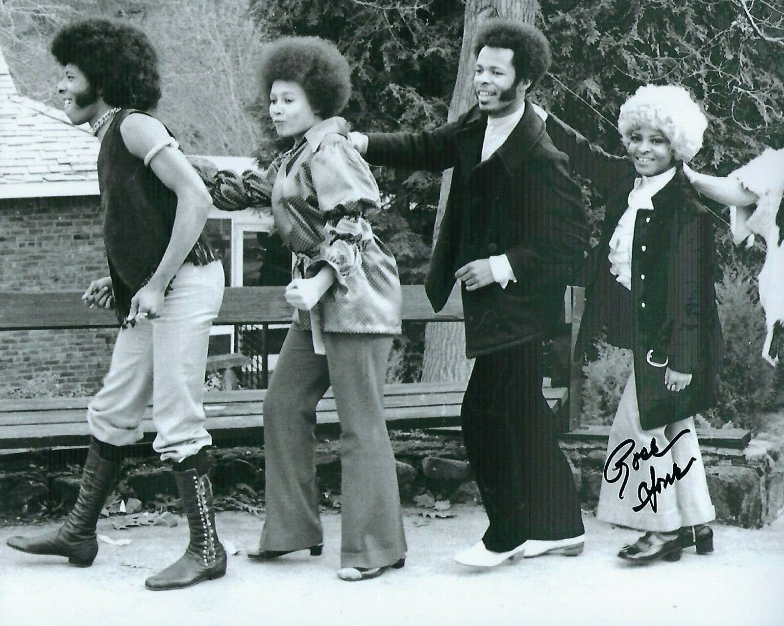 GFA Sly & the Family Stone * ROSE STONE * Signed 8x10 Photo R1 COA