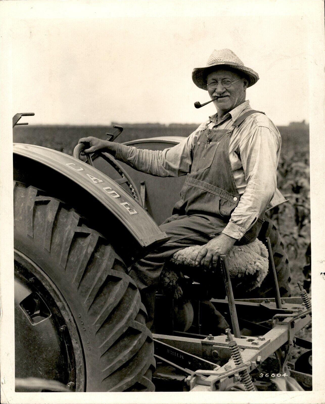 GA89 Orig Underwood Stratton Photo AMERICAN FARMER William Strasburger Oxford IN