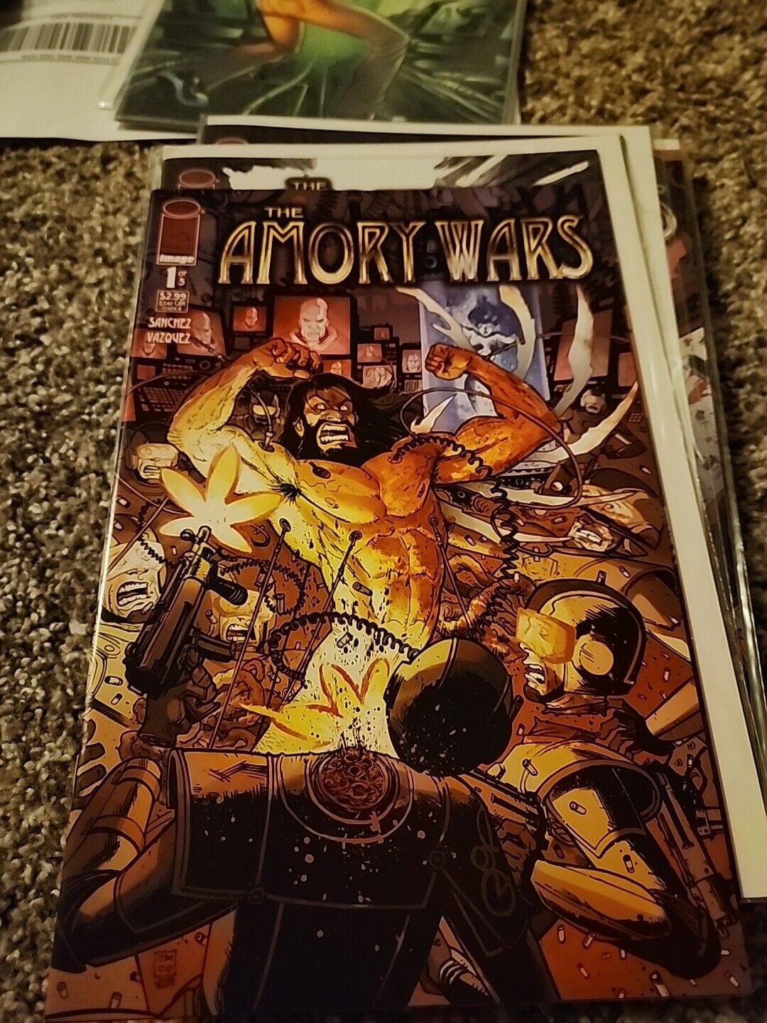2007 Amory Wars 1st Edition 1st Comic. Brand New, Coheed. Claudio Sanchez