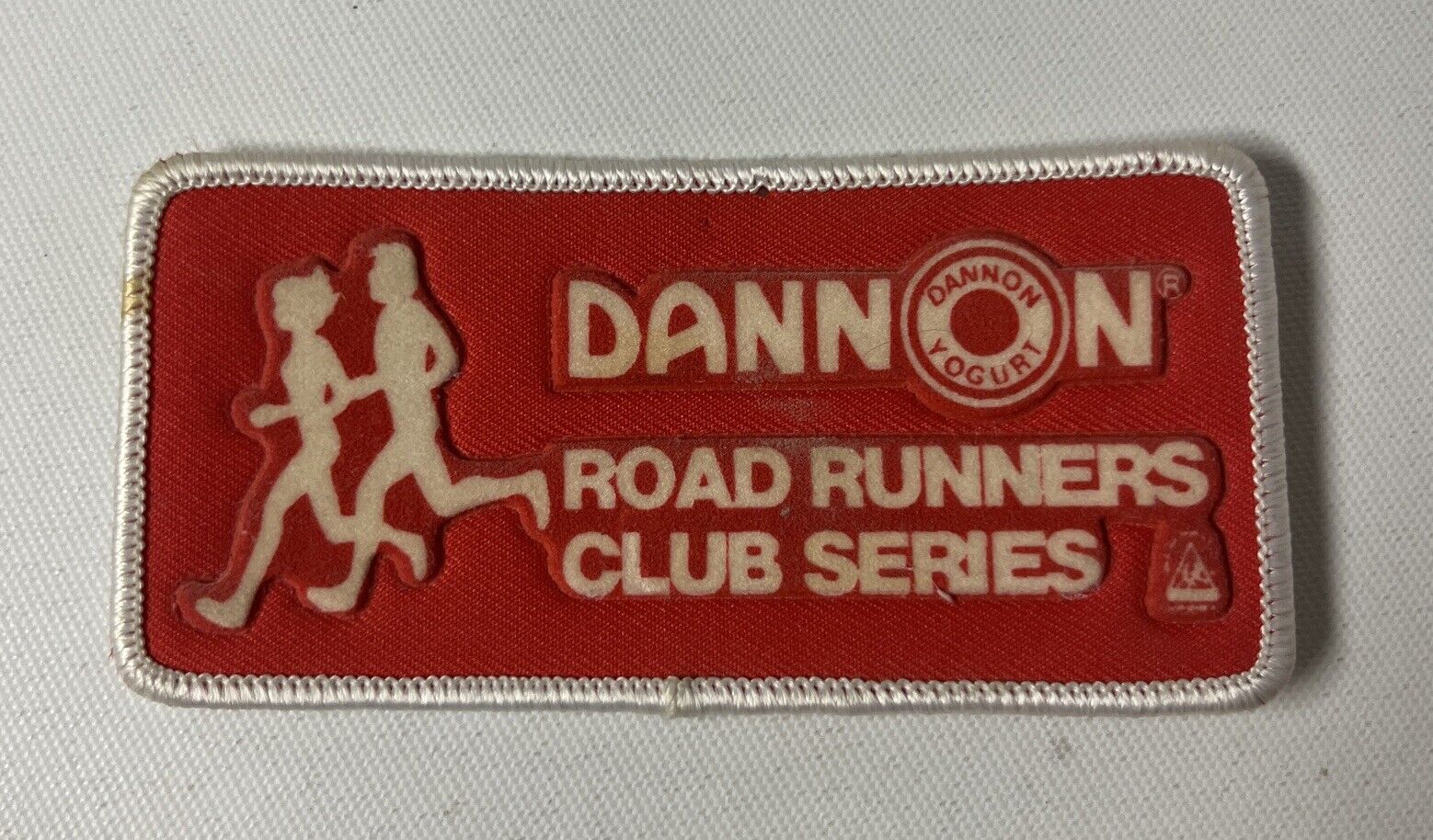 Vintage Dannon Yogurt Road Runners Club Series Patch Running
