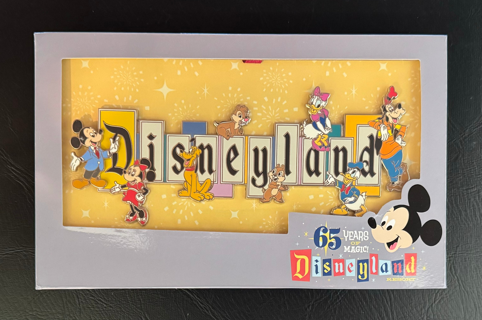 2020 Disneyland Marquee 65th Anniversary Boxed Jumbo Pin LE 1000