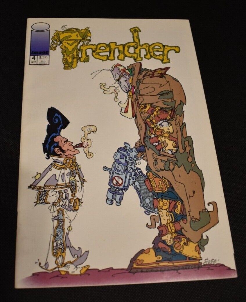 Trencher #4 October 1993 Image Comics First Printing - Very Fine, Near Mint