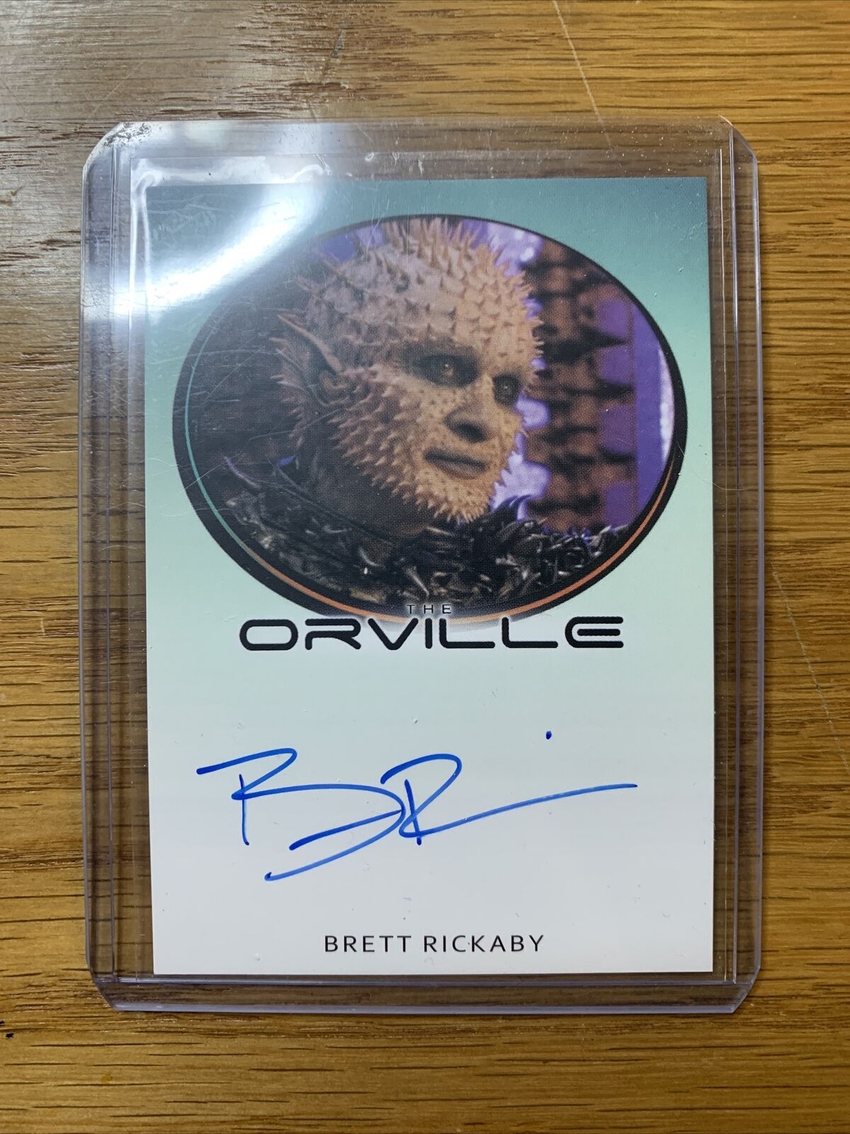 The ORVILLE 🪐 Autograph Card Brett Rickaby Rittenhouse 2018