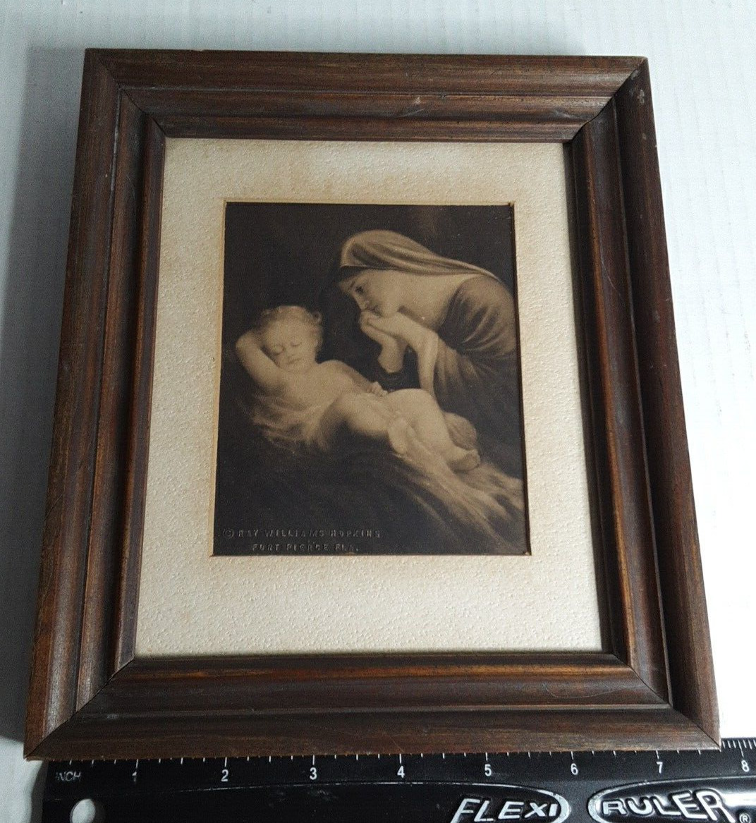Tennessee Madonna Framed Print James Ross Bryson Chicago Litho Artist  RARE