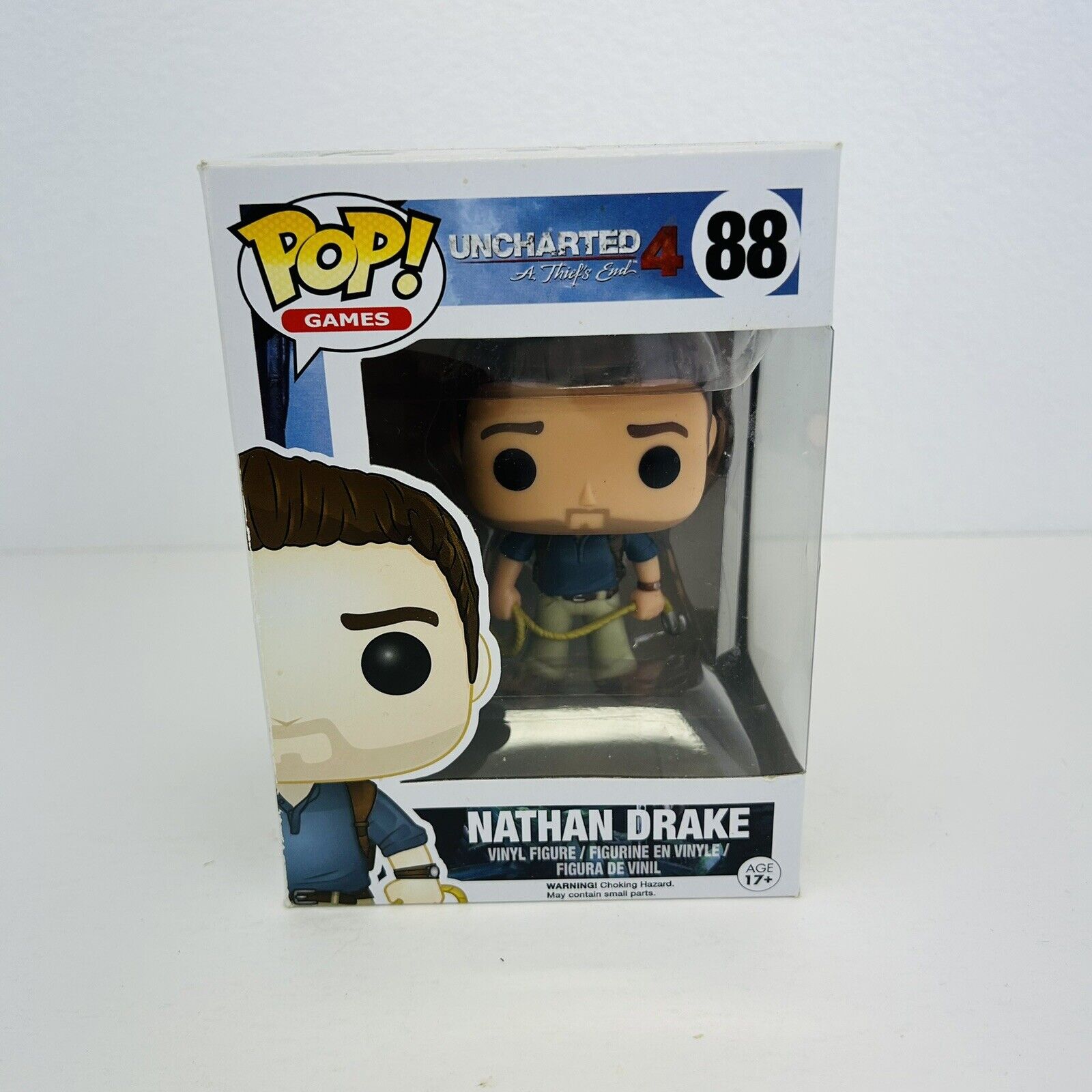 Funko Pop Games Uncharted A Thief's End NATHAN DRAKE 88 Vinyl Figure