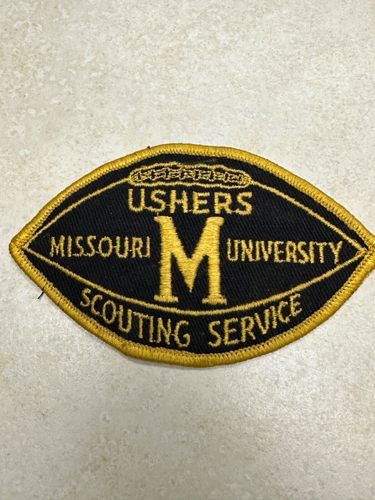 Vintage University of Missouri Boy Scout Ushers Patch - 1953?