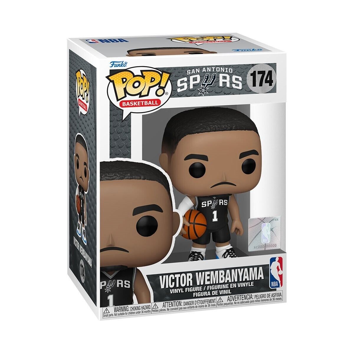** PRE-ORDER** NBA San Antonio Spurs Victor Wembanyama Funko Pop #174