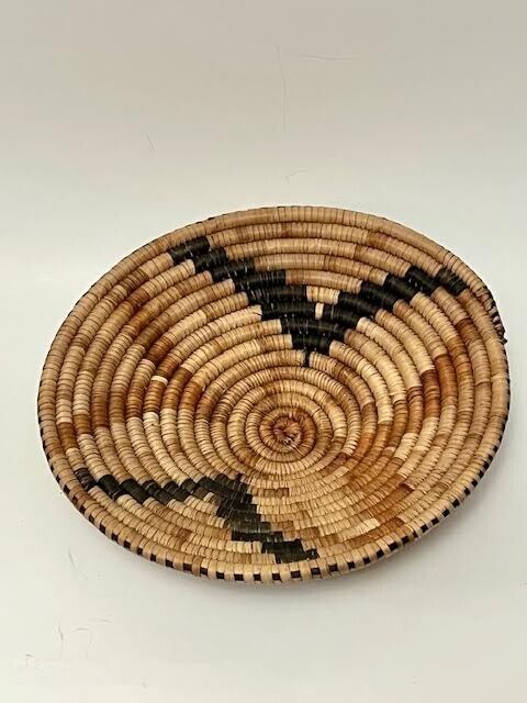 Handmade Vintage Woven Coiled African Basket 10\