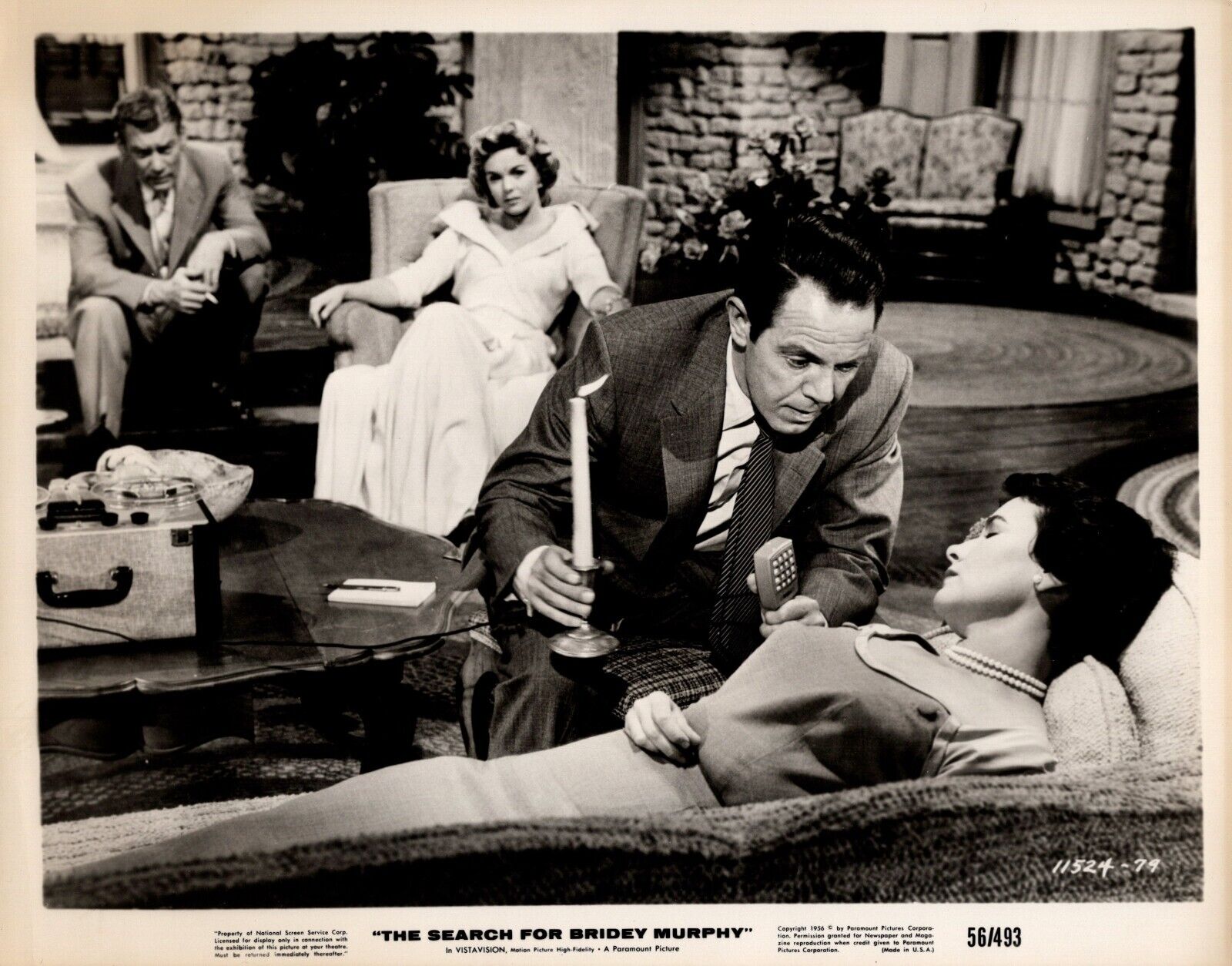 Teresa Wright + Nancy Gates + Louis Hayward (1956) 🎬⭐ Paramount Photo K 469