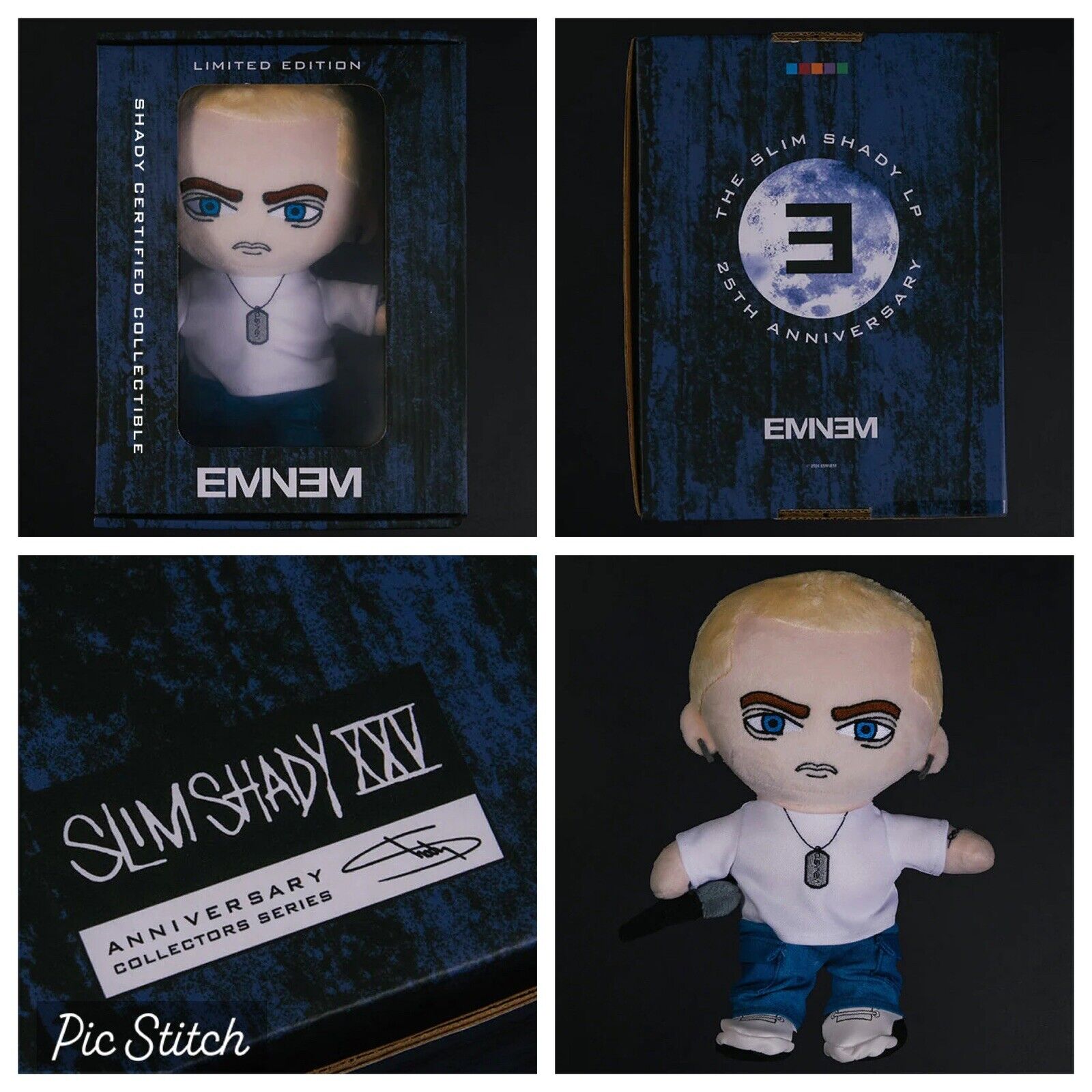 Eminem Plush Doll Slim Shady LP 25th Anniversary SSLP25 2024 Sold Out *PRESALE*