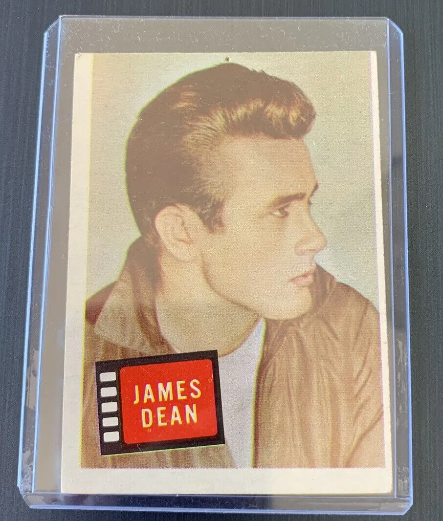 JAMES DEAN Rare 1957 Topps Hit Stars #66