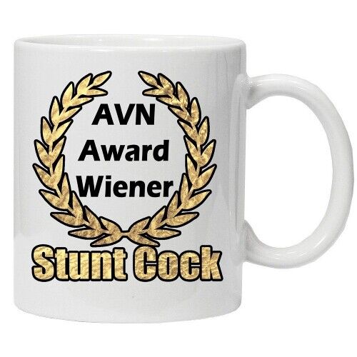 AVN Award Weiner Stunt Cock Double Sided 11oz Funny Coffee Mug