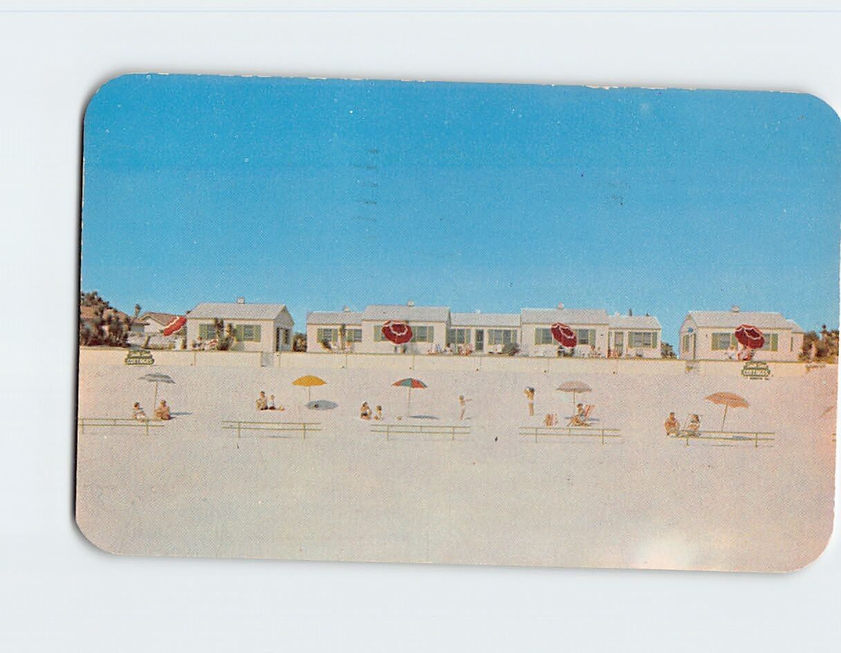 Postcard South Seas Cottages Daytona Beach Florida USA