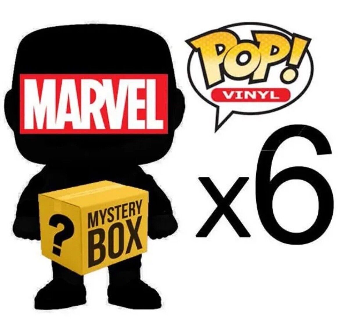 Funko Pop Mystery Box With Exclusive- Marvel Themed
